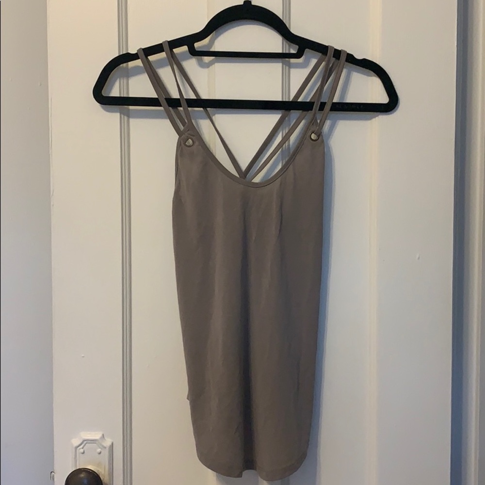 2/$30 TANK TOPS Criss-cross tank top